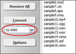 convert mp4 to wav